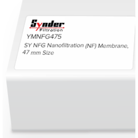 STERLITECH Synder Flat Sheet Membrane, NFG, PA-TFC, NF, 47mm, PK5 YMNFG475